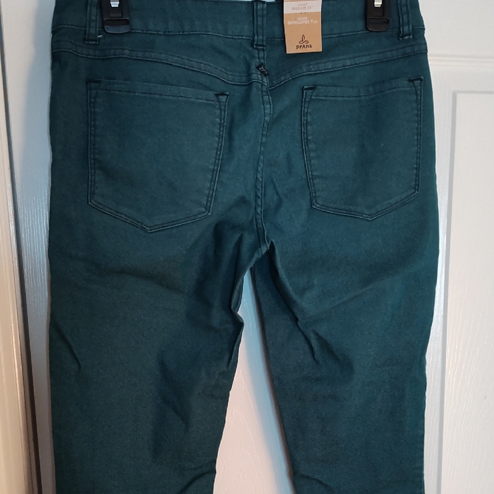 Prana Teal Skinny Jeans Size 6 - Picture 5 of 6